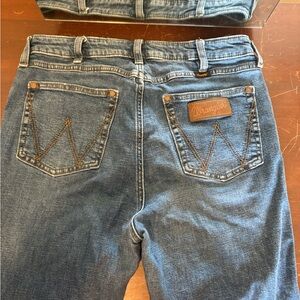 Wrangler Women's Blue Classic Trouser Jeans